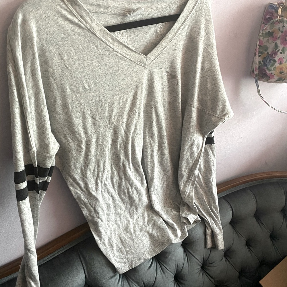 Pink Victoria secret sequin shirt